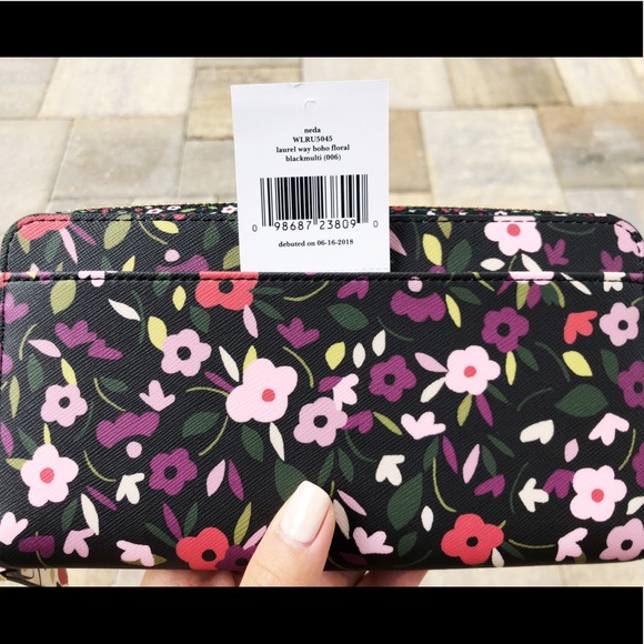 Gaby’sBags👜💕-Kate spade floral Mesa zip wallet - Picture 6 of 6